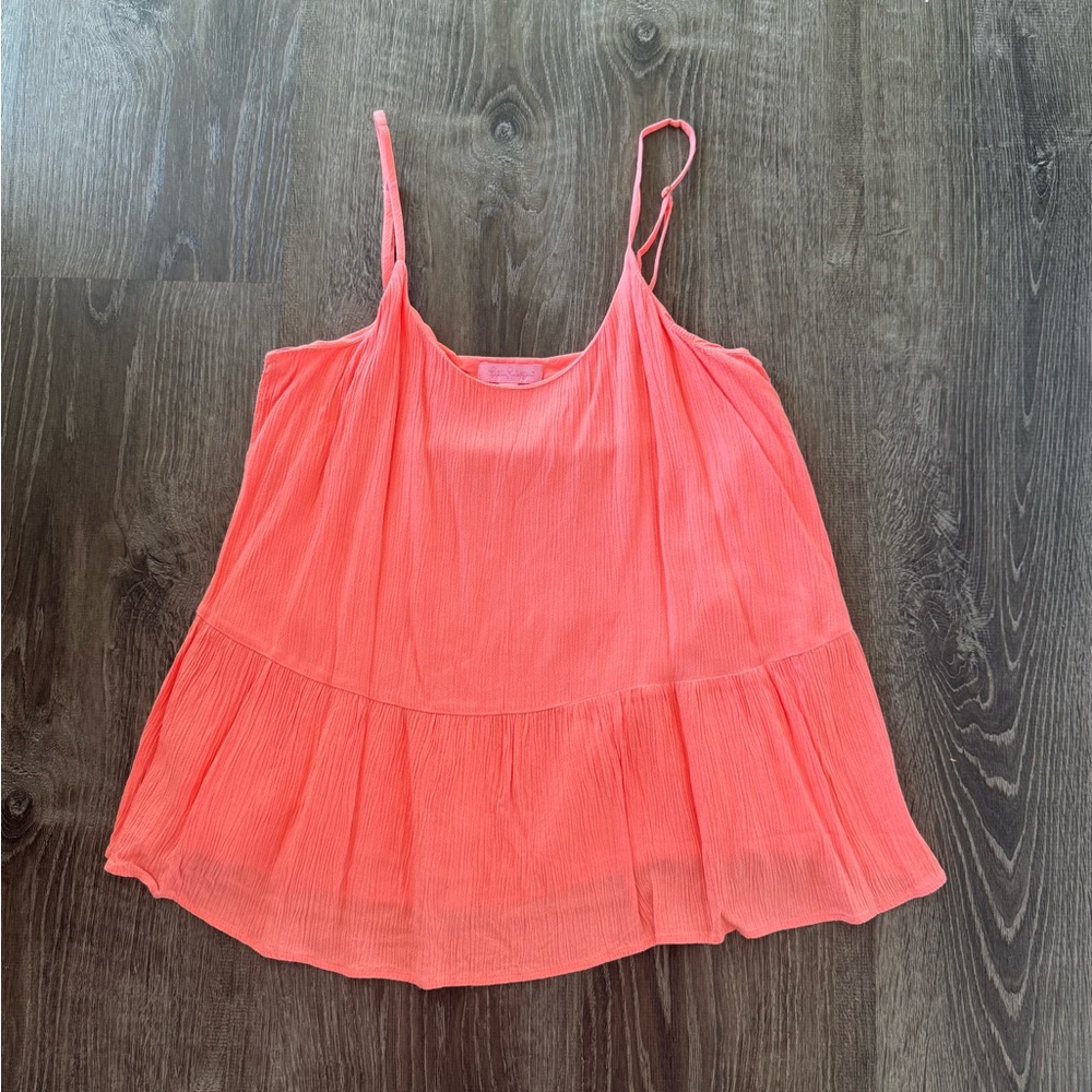 EUC Coral Sleeveless Women's Top